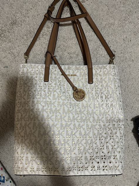 michael kors hayley perforated tote|Hayley Large Top.